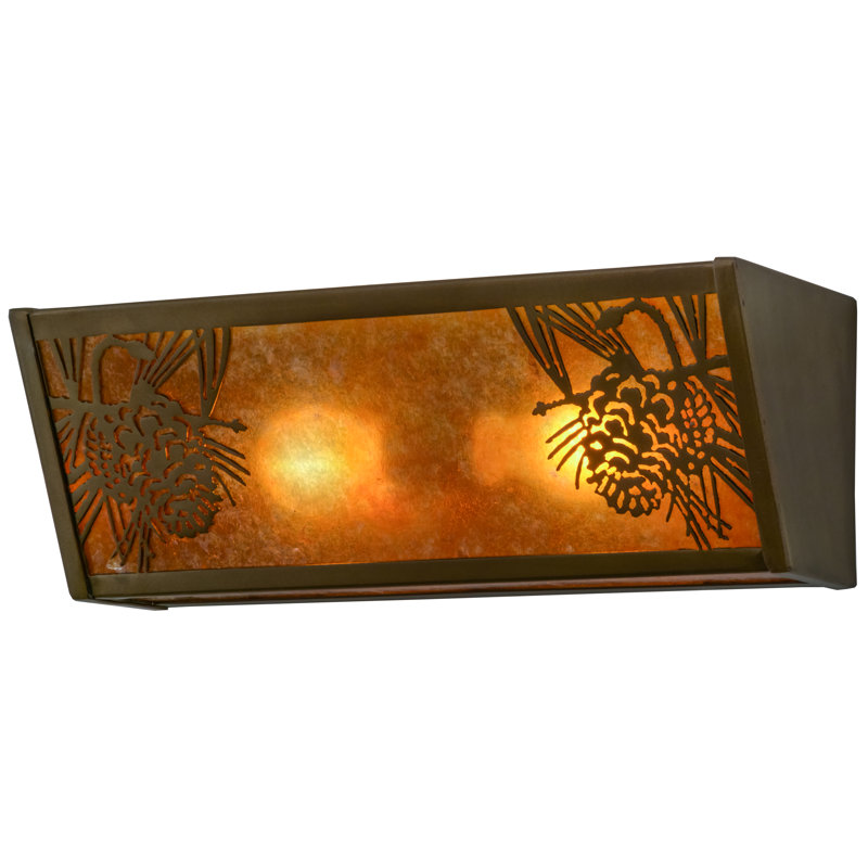 Rustic Lodge 2 - Light Bath Bar