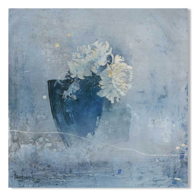 «Blue Magnificence I», reproduction d'art sur toile tendue