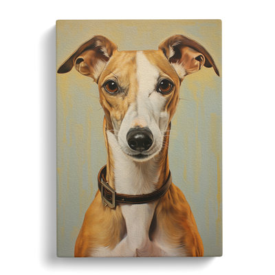 Whippet Realism No.2 - No Frame Print