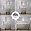 Ensemble de meuble-lavabo double 20 po avec couvercle et lavabo double-354860858-354860857