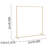 6.6Ft Gold Wedding Arch Backdrop Stand, Square Metal Arch Frame For Ceremony Party Birthday Baby Shower Bridal Anniversary Garden Balloon Photo Decoration-118445051