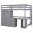 Loft Bed With Wardrobe-1758604900