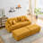 Eugenija 88.58'' 4 - Piece Upholstered Sectional-1903531297