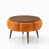Orange/Walnut