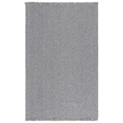 Tapis bleu marine Natural Fibre 842