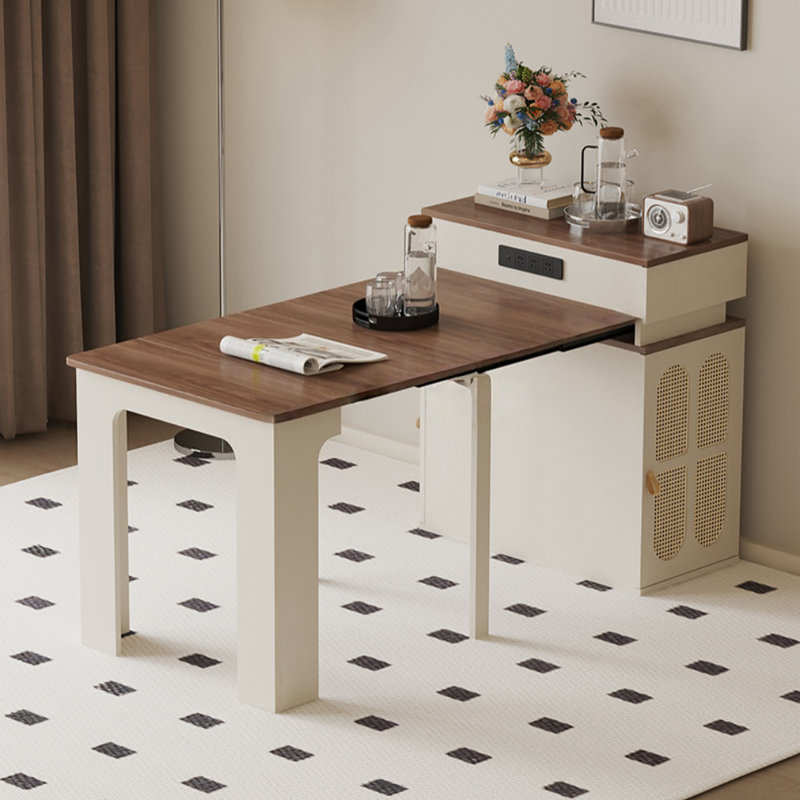 Modern Minimalist Extendable Dining Table