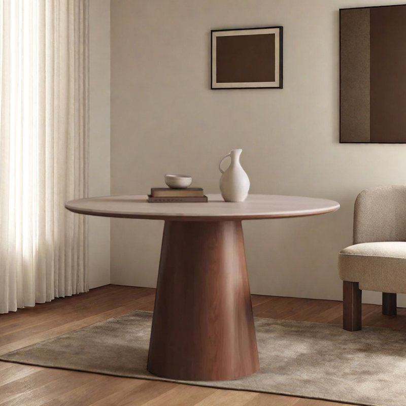 Table ronde Smooth And Durable, H 29,52 po x L 47,24 po x l 47,24 po
