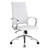 Modway Black Vinyl Jive Ribbed High Back Executive Office Chair-704633469