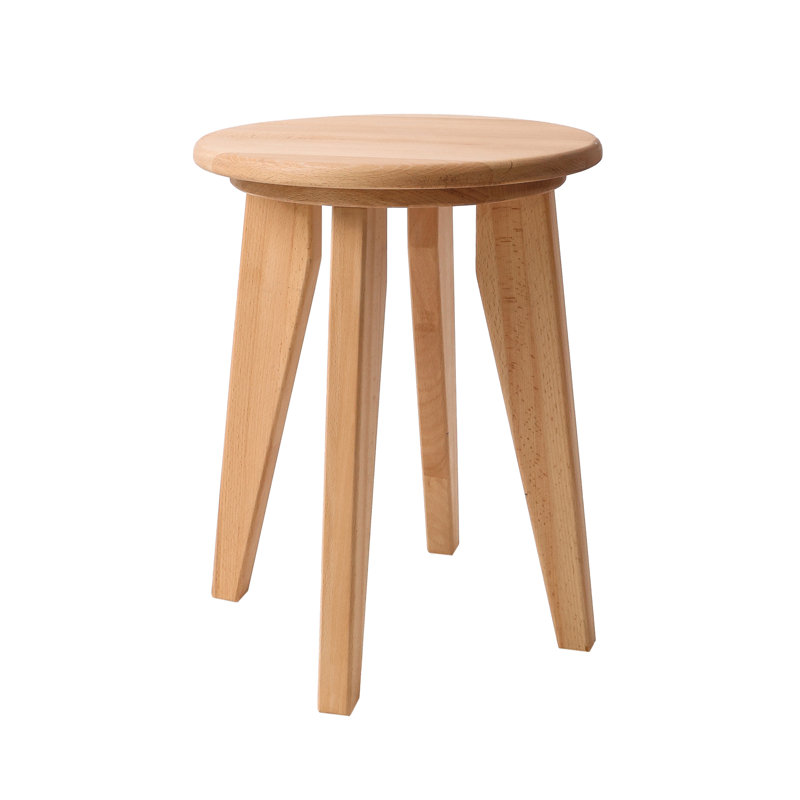Bowers Solid Wood Decorative Stool