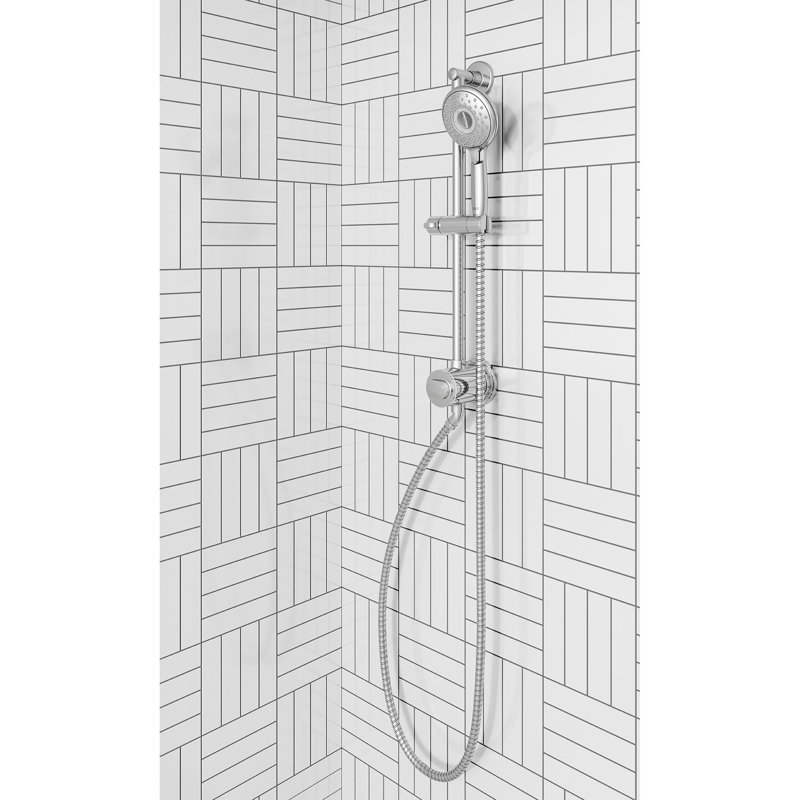 Système de douche complet Spectra, Chrome poli
