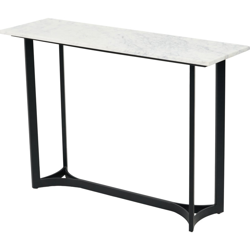 Vitiello 112cm Marble Top Console Table