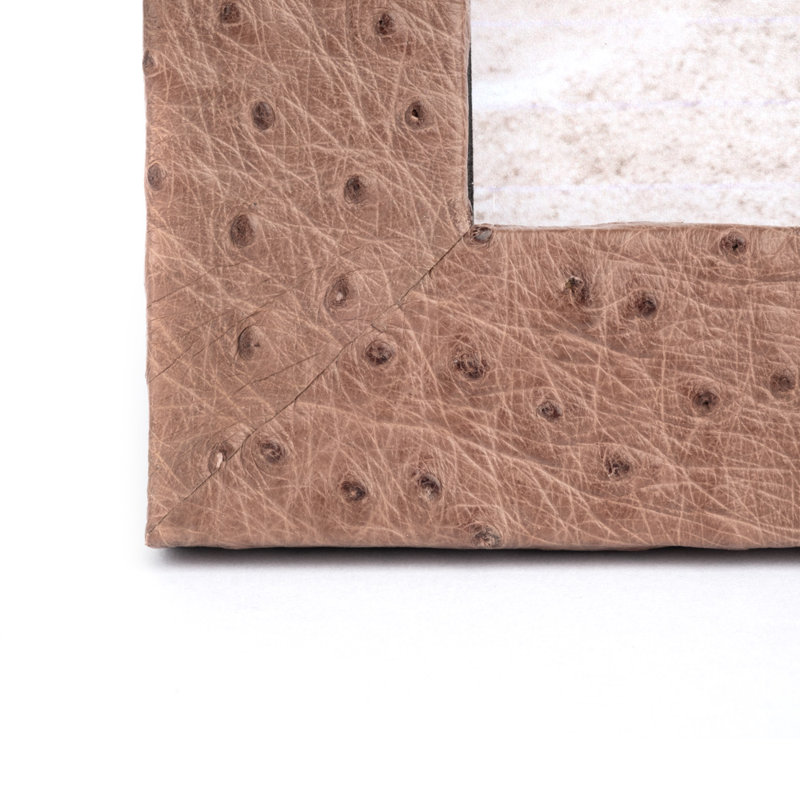 Genuine Leather 5x7 Picture Frame, Brown