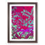 Floral Mural Maroon - Picture Frame Graphic Art-62802094-62802098