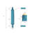3 Set Exfoliating Towel Scrub Bath Towel-974682918