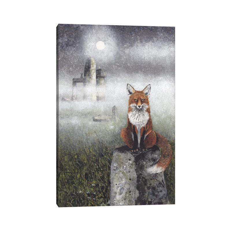 « Optimiste » par Maggie Vandewalle-reproduction d’art, Toile tendue, H 12 po x l 8 po x P 0,75 po, Pas de tapis