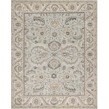 Treasures Wool Oriental Area Rug