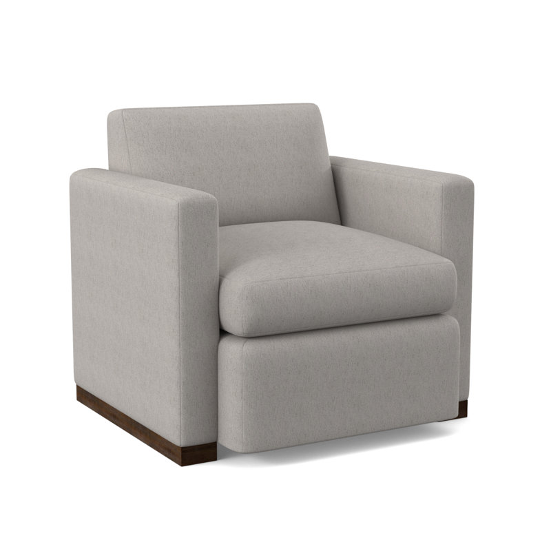 Chaise pivotante Ledger, Noyer noir, Lin Libby