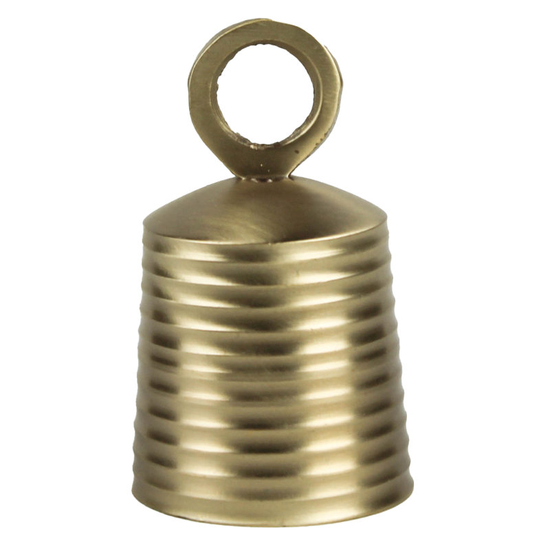 Petite cloche suspendue en laiton