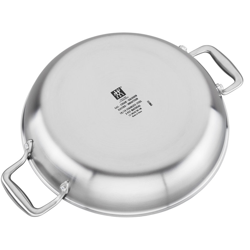 Zwilling JA Henckels Spirit 4 qt. Stainless Steel Saute Pan with Lid