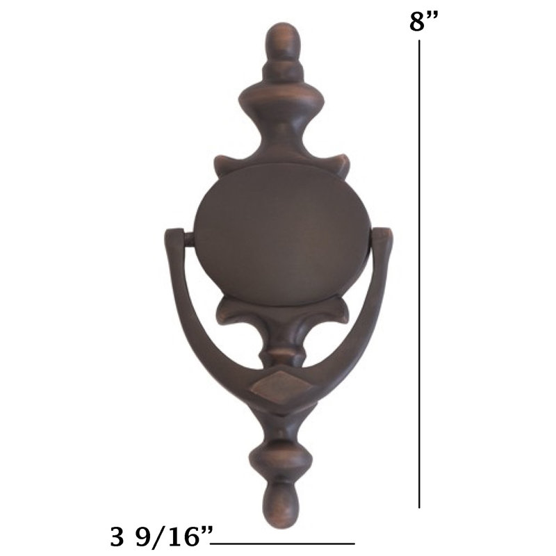 Brass Door Knocker, Venetian Bronze