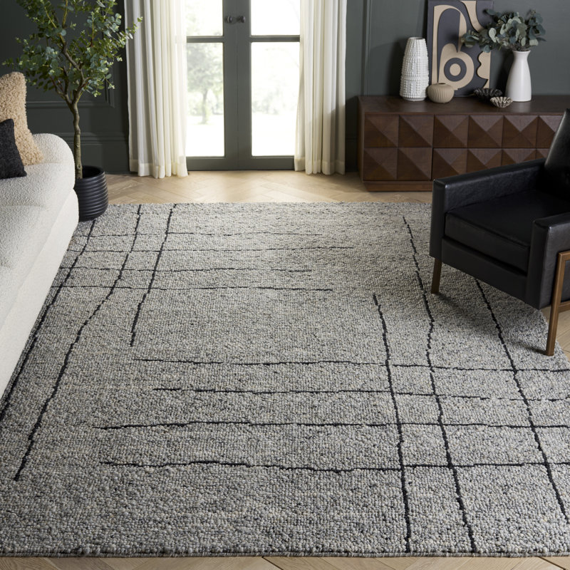 Natura Hand Woven Performance Abstract Rug, Rectangle 8' x 10'