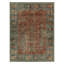 Rug & Kilim’S Distressed Rug In Rust, Beige And Teal Tribal Medallions-851451535