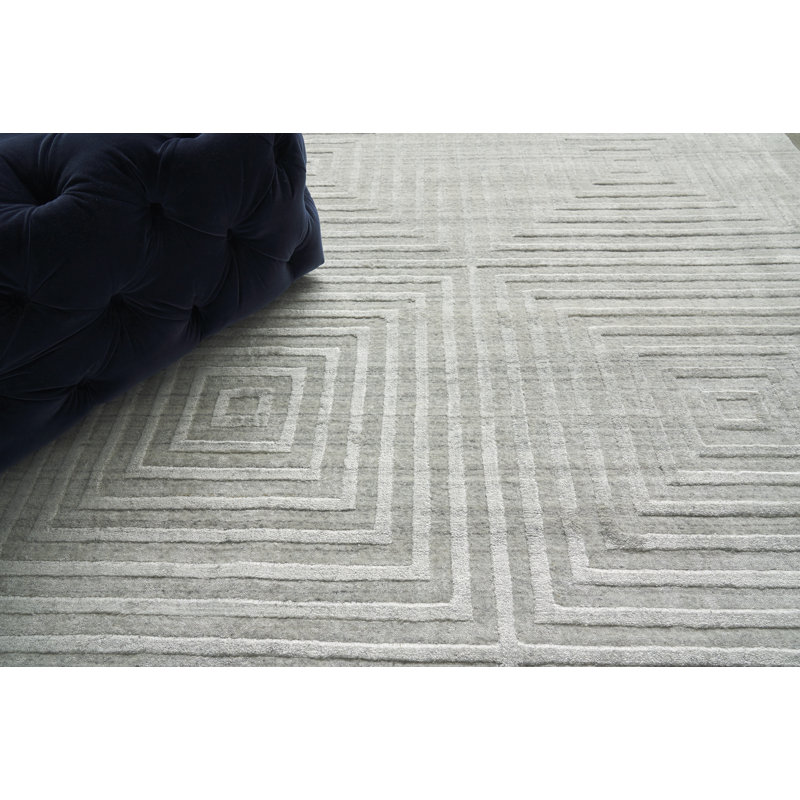 Castelli Geometric Area Rug in Ivory, Rectangle 14' x 18'