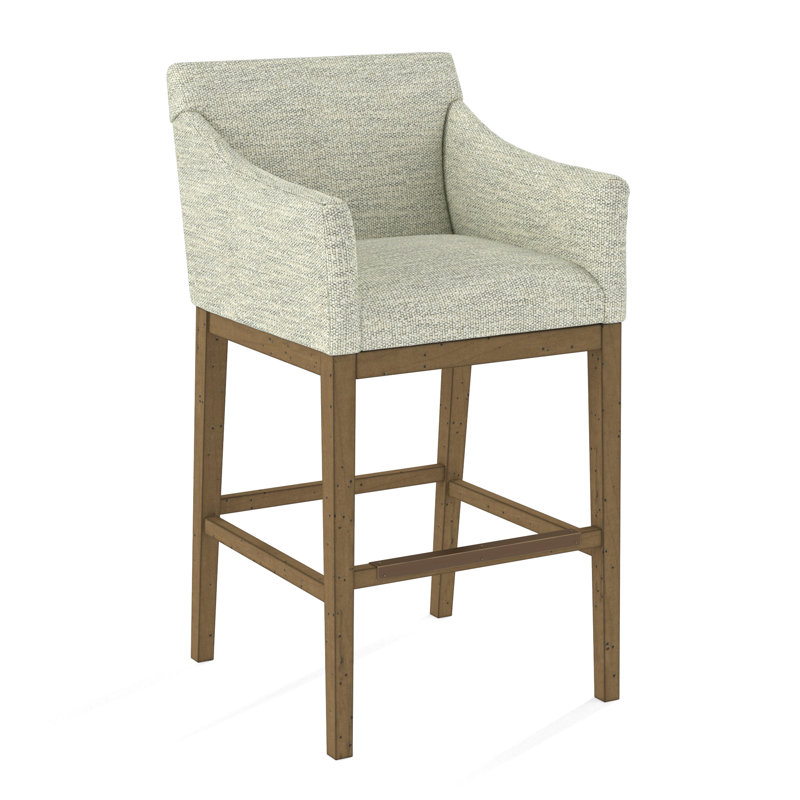 Upholstered Stool, 61698-88, Nutmeg
