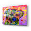  «Disco» par Dean Russo, art mural en verre acrylique, 24 po x 16 po-1995102569