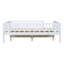 Lit de jour double avec tiroirs - Bois, structure stable, lit de jour blanc 2, pièce polyvalente solide-1822463725-1822463722