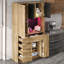 185cm Kitchen Pantry