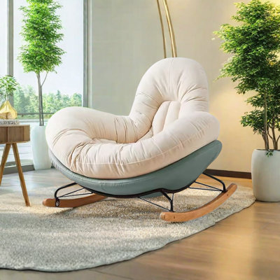 Chaise berçante simple à bascule
