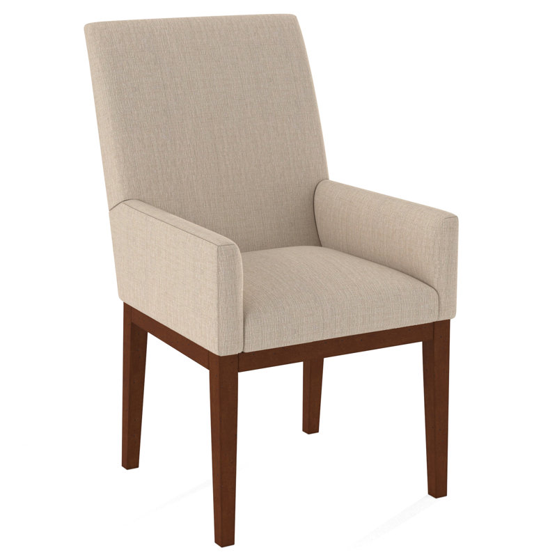 Upholstered Arm Chair, 61379-86, Pecan