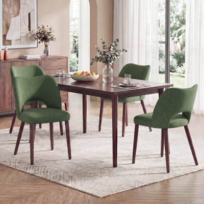 Upholstered Fabric Dining Chair