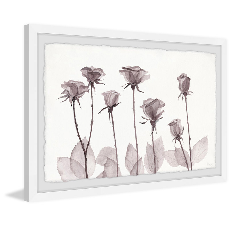 Purple And Beautiful by Parvez Taj - Single Picture Frame Painting, 61cm H x 91cm W