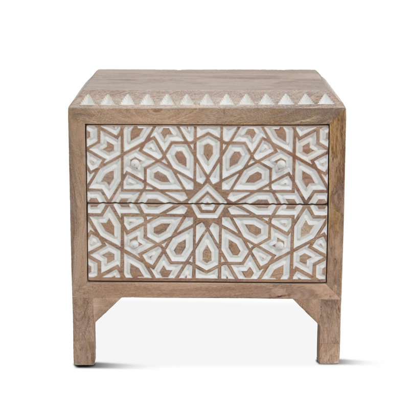 Chesleigh 26'' W Solid Wood Nightstand