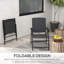 Fauteuil de patio pliant Torkelson