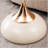 Mermaid Tail End Coffee Table Round Side Table, Modern Metal Pedestal Table, Minimalist Accent Table for Small Spaces, Drink Martini Table Decoration for Living Room-580315839