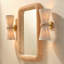 Corset 2-Light Wall Sconce, Off-White