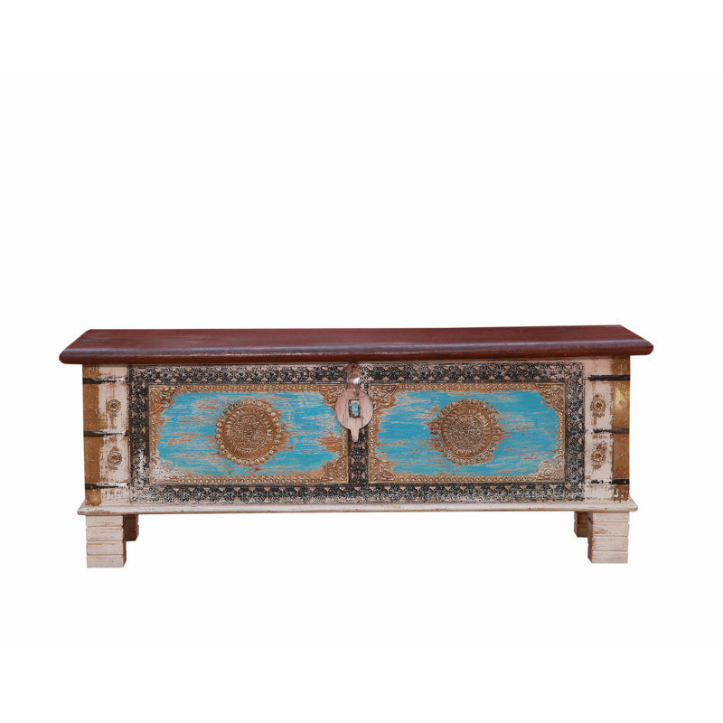 Dinkins Accent Trunk, Blue