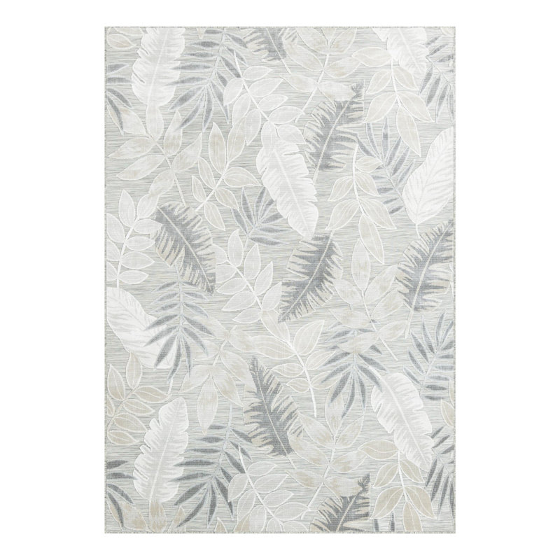 Tapis Fergent Leaves Wygant, Rectangle 6 pi 4 po x 9 pi