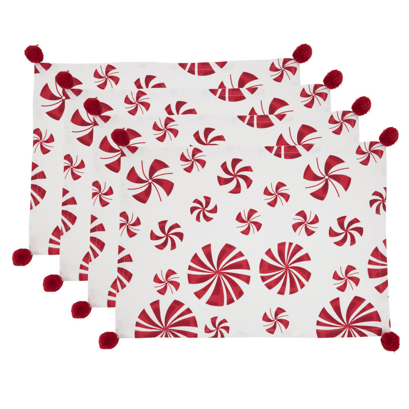 Napperon Peppermints (ensemble de 4)