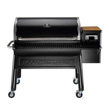 Z GRILLS 1068 sq. in. Wi-Fi Pellet Grill and Smoker 8-in-1 Black & Reviews