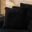 Fauteuil lounge moderne noir une place, mousse haute densité, aucun assemblage requis, confortable et moelleux, idéal pour regarder des films en intérieur.