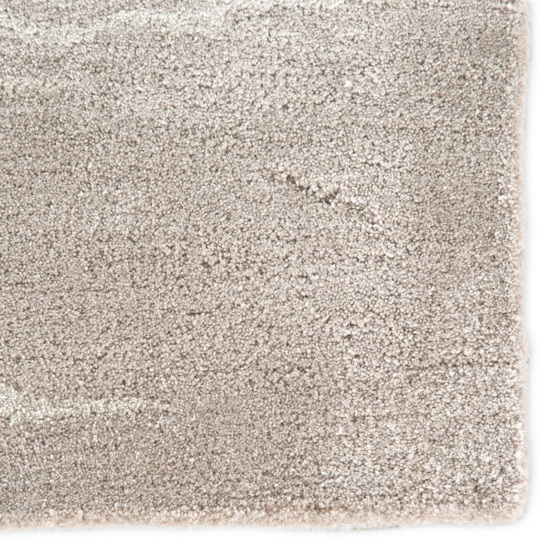 Tapis bleu touffeté à la main Fairlop, Rond 6 pi