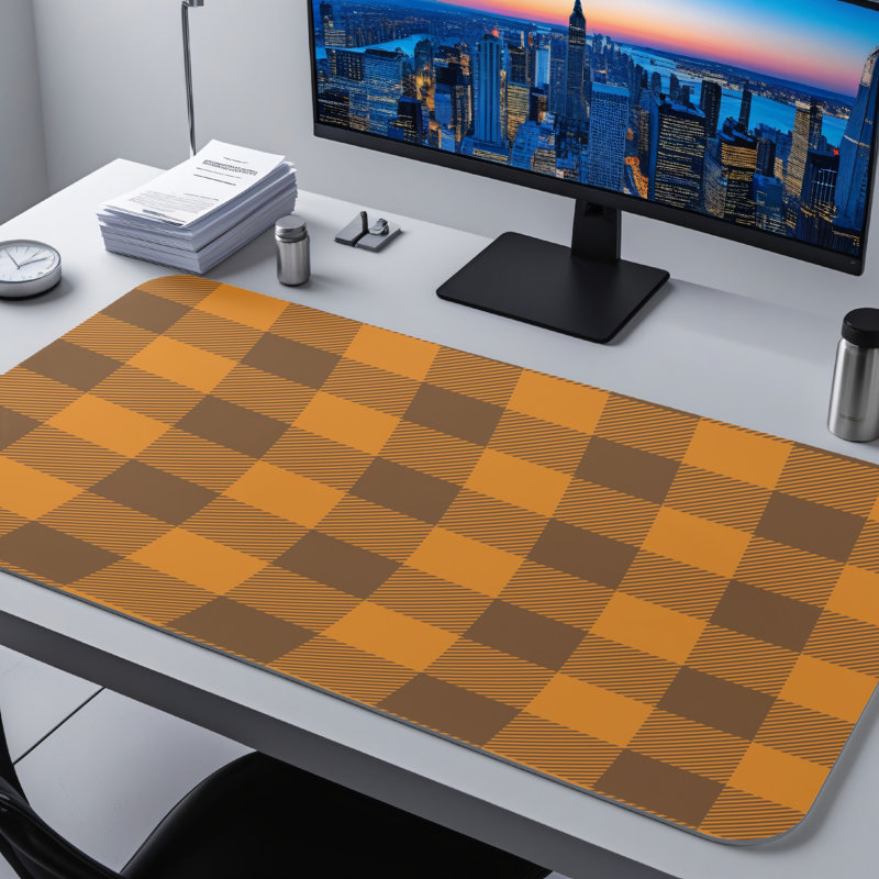Polyester Desk Pad, 31.5x15.5