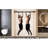 Single Sliding Bathroom Shower Door 56 - 60 "W X 60" H, 6Mm Clear Tempered Glass, Film, Matte Black Square Tube Track, Stainless Steel Handle, American Design, Large Wheels For Long Term Smoothness,