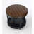 Gingras Round Plank Top End Table-958564363