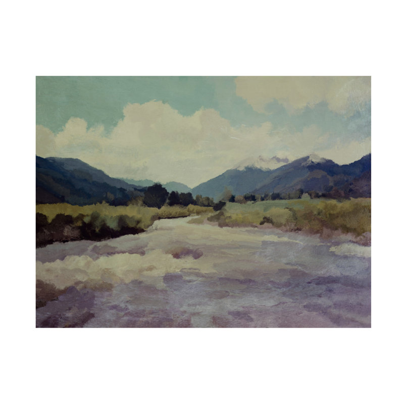 Bolog Dan Hobday Valley River Canvas Art, 24" H x 32" W