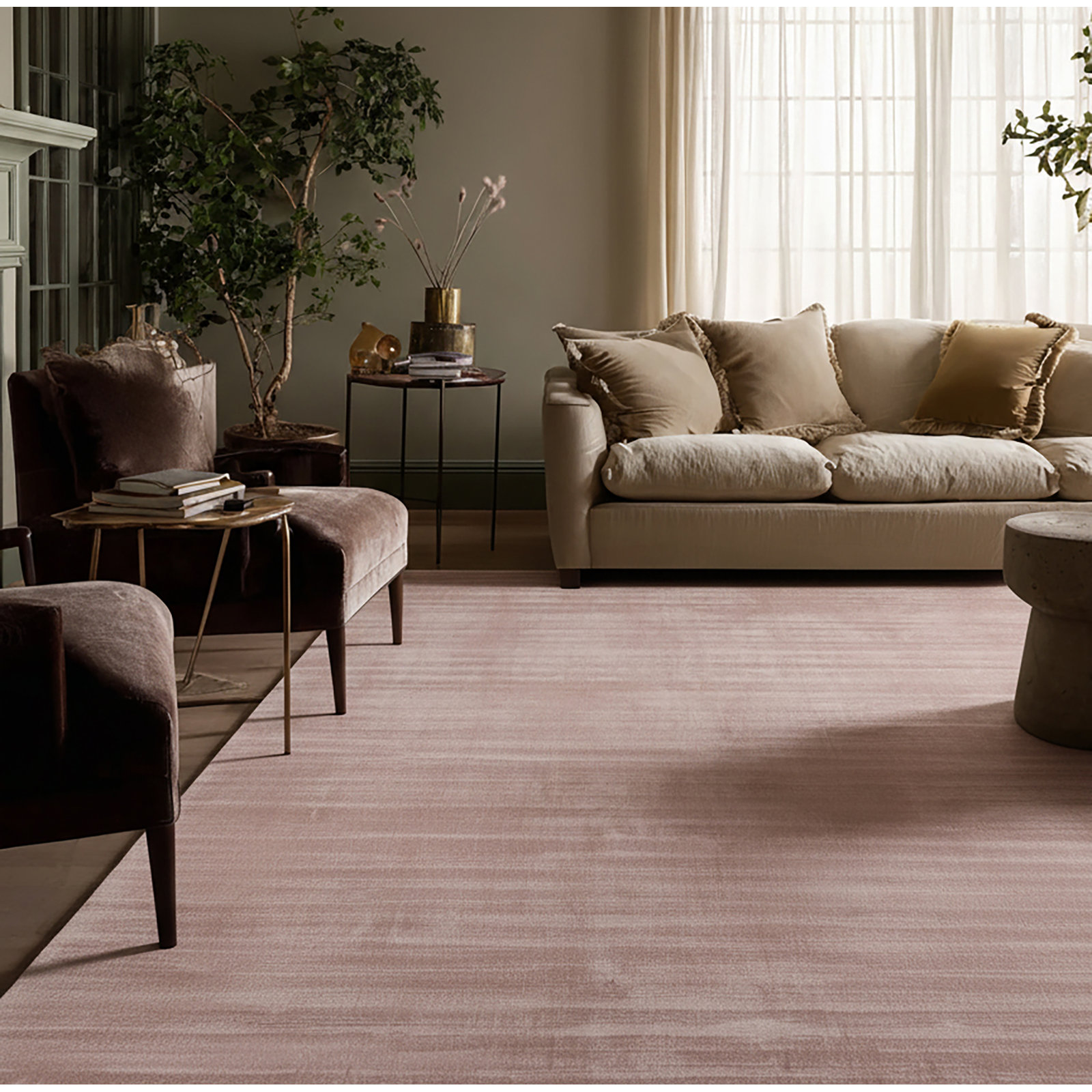 Oath Pink Hand-Woven Rug, Rectangle 8' x 10'